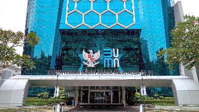 Ministry of State-Owned Enterprises Building in Jakarta, October 17, 2025. Tempo/Martin Yogi Pardamean