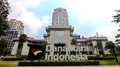 Danantara Indonesia Office in Gatot Subroto, Jakarta, August 6, 2025. Tempo/Amston Probel
