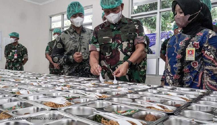 Tentara di Dapur MBG