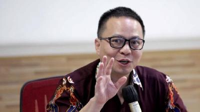 Brigadier General Frega Wenas Inkiriwang, Head of the Ministry of Defense Information Bureau, at the Tempo office in Jakarta, September 12, 2025. Tempo/Fardi Bestari