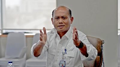 Director General of Aquaculture at the Ministry of Marine Affairs and Fisheries, Tb. Haeru Rahayu, when met at the Ministry’s office in Central Jakarta, November 20, 2025. Tempo/Intern/Kemal Raditya Pasha