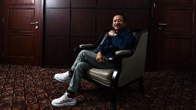 Constitutional Court Chief Justice Suhartoyo at the Constitutional Court in Jakarta, December 11, 2025. Tempo/Tony Hartawan