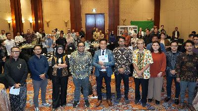 The seminar “Democratic Transformation” organized by the Civil Society Coalition for the Codification of the Election Bill in Kuningan, South Jakarta, December 3, 2025. Doc. Civil Society Coalition for the Codification of the Election Bill