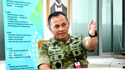 Spokesperson for the Defense Ministry, Brigadier General Rico Ricardo Sirait, in Jakarta, January 15, 2026. Doc. Ministry of Defense