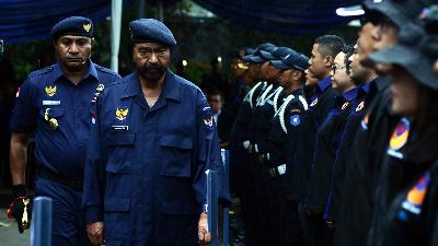 NasDem Party Chair Surya Paloh. TEMPO/Imam Sukamto