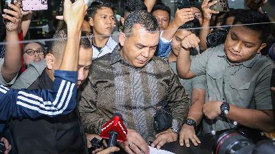 Deputy Minister of Immigration and Corrections Silmy Karim at the Corruption Eradication Commission (KPK) Red and White Building, Jakarta, June 3, 2026. Tempo/Muhammad Zaki Fauzi