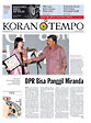 Cover Koran Tempo - Edisi 2008-08-27