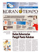 Cover Koran Tempo - Edisi 2008-08-28