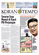 Cover Koran Tempo - Edisi 2008-08-29