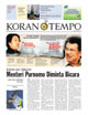Cover Koran Tempo - Edisi 2008-09-02