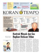 Cover Koran Tempo - Edisi 2008-09-04