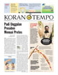 Cover Koran Tempo - Edisi 2008-09-05