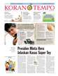 Cover Koran Tempo - Edisi 2008-09-06