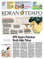 Cover Koran Tempo - Edisi 2008-09-11
