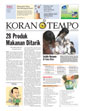 Cover Koran Tempo - Edisi 2008-09-24
