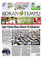 Cover Koran Tempo - Edisi 2008-09-29