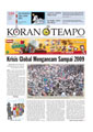 Cover Koran Tempo - Edisi 2008-10-06