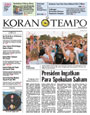 Cover Koran Tempo - Edisi 2008-10-13