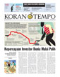 Cover Koran Tempo - Edisi 2008-10-15