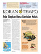 Cover Koran Tempo - Edisi 2008-10-16