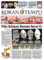 Cover Koran Tempo - Edisi 2008-11-03