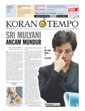 Cover Koran Tempo - Edisi 2008-11-07