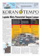 Cover Koran Tempo - Edisi 2008-11-17