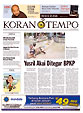 Cover Koran Tempo - Edisi 2008-11-21