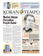 Cover Koran Tempo - Edisi 2008-11-26