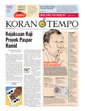 Cover Koran Tempo - Edisi 2008-11-27