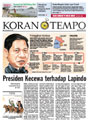 Cover Koran Tempo - Edisi 2008-12-04