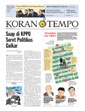 Cover Koran Tempo - Edisi 2008-12-16
