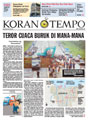 Cover Koran Tempo - Edisi 2009-01-14