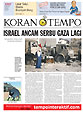 Cover Koran Tempo - Edisi 2009-01-23