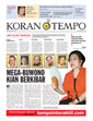 Cover Koran Tempo - Edisi 2009-01-27