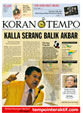 Cover Koran Tempo - Edisi 2009-02-10