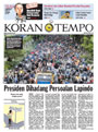 Cover Koran Tempo - Edisi 2009-02-17
