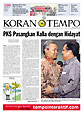 Cover Koran Tempo - Edisi 2009-02-23