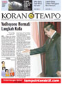 Cover Koran Tempo - Edisi 2009-02-26