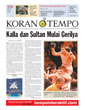 Cover Koran Tempo - Edisi 2009-03-02