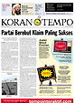 Cover Koran Tempo - Edisi 2009-03-03