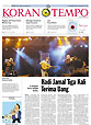 Cover Koran Tempo - Edisi 2009-03-07