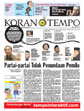 Cover Koran Tempo - Edisi 2009-03-23