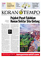 Cover Koran Tempo - Edisi 2009-03-30