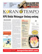 Cover Koran Tempo - Edisi 2009-04-03
