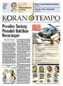 Cover Koran Tempo - Edisi 2009-04-08