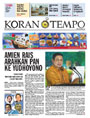Cover Koran Tempo - Edisi 2009-04-20