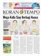Cover Koran Tempo - Edisi 2009-04-24