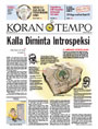 Cover Koran Tempo - Edisi 2009-04-29