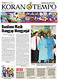 Cover Koran Tempo - Edisi 2009-05-18